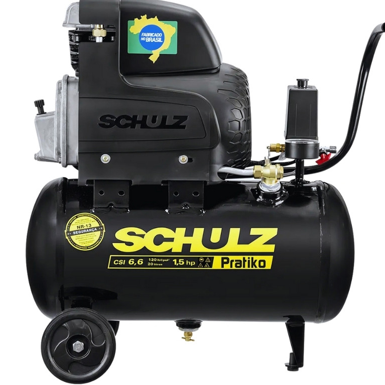 Compressor De Ar CSI 6,6 20 Litros 220V Eficiência e Durabilidade
