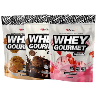Whey Protein Gourmet Refil 900g Varios Sabores em Oferta na Shopee