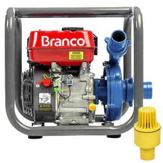 Motobomba Centrífuga Branco Motores B4t-716 Á Gasolina 6,5 Cv 10X100 em Oferta na Shopee