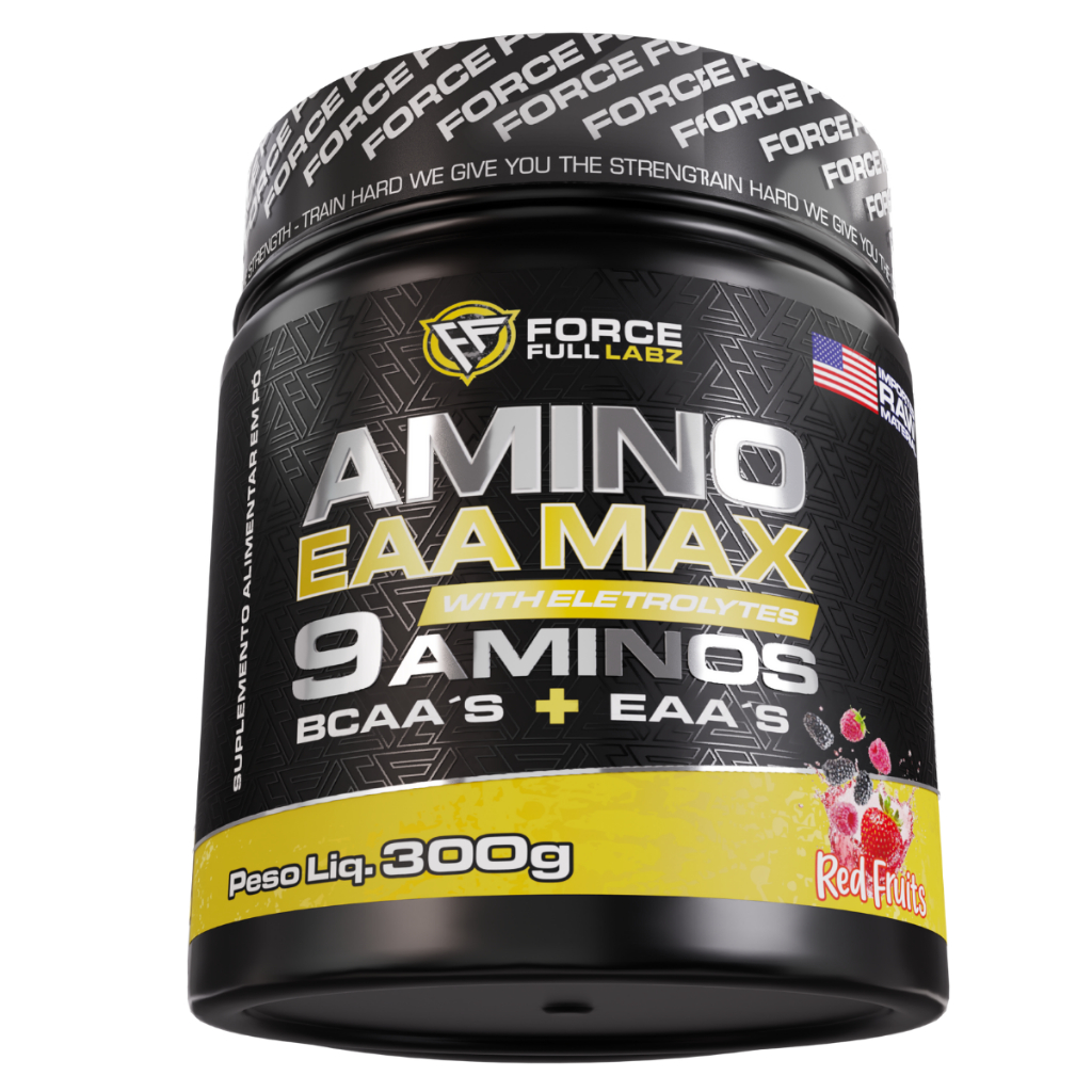 Aminoacidos Essenciais Eaa Max Bcaa + Eaa9 Suplemento Pre, Pós E Intra ...