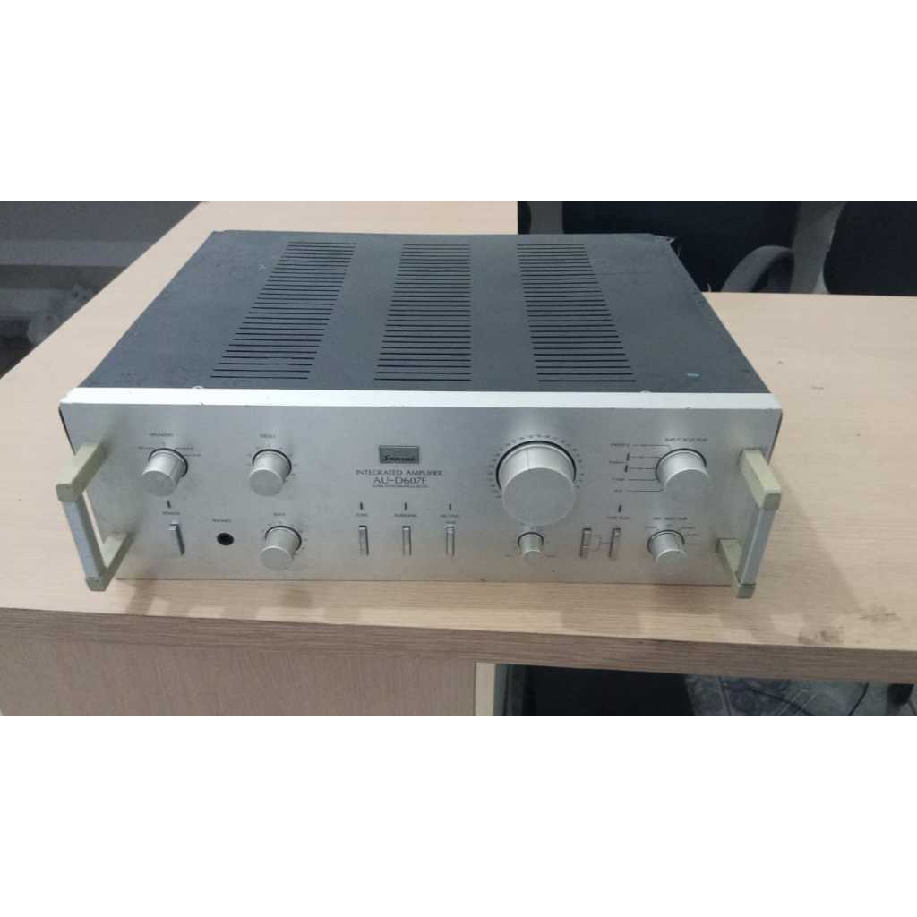 Amplificador Integrado Sansui Au D607f - Funcionando - #av