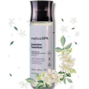 Body Splash Desodorante Colônia Nativa SPA Jasmim Sambac 200ml em Oferta na Shopee