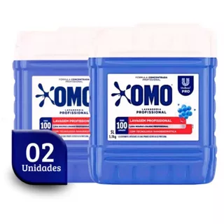 Kit 2und Lava Roupas Líquido Lavanderia Pro Omo
