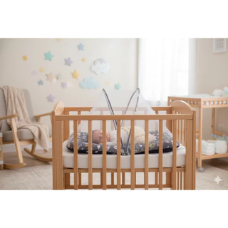 Berço Portátil Ninho redutor C/ Mosquiteiro colchonete nenê bebê em Oferta na Shopee