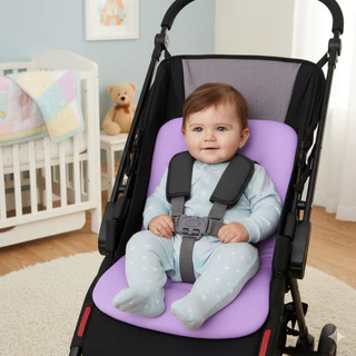 colchonete para carrinho acolchoado tamanho universal fofinha em Oferta na Shopee