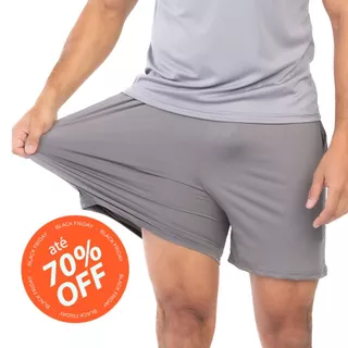 Kit Bermuda Masculino Academia Dry Fit Academia Treino com Elastano LVF48-CP2