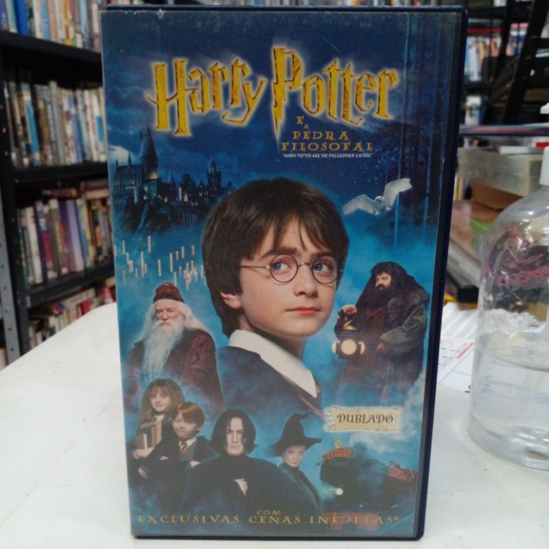 Harry potter e a pedra filosofal - Fita VHS | Shopee Brasil