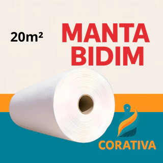 Manta Geotêxtil Bidim 20m² Rolo Drenagem Reforço Piso Construção Impermeabilização