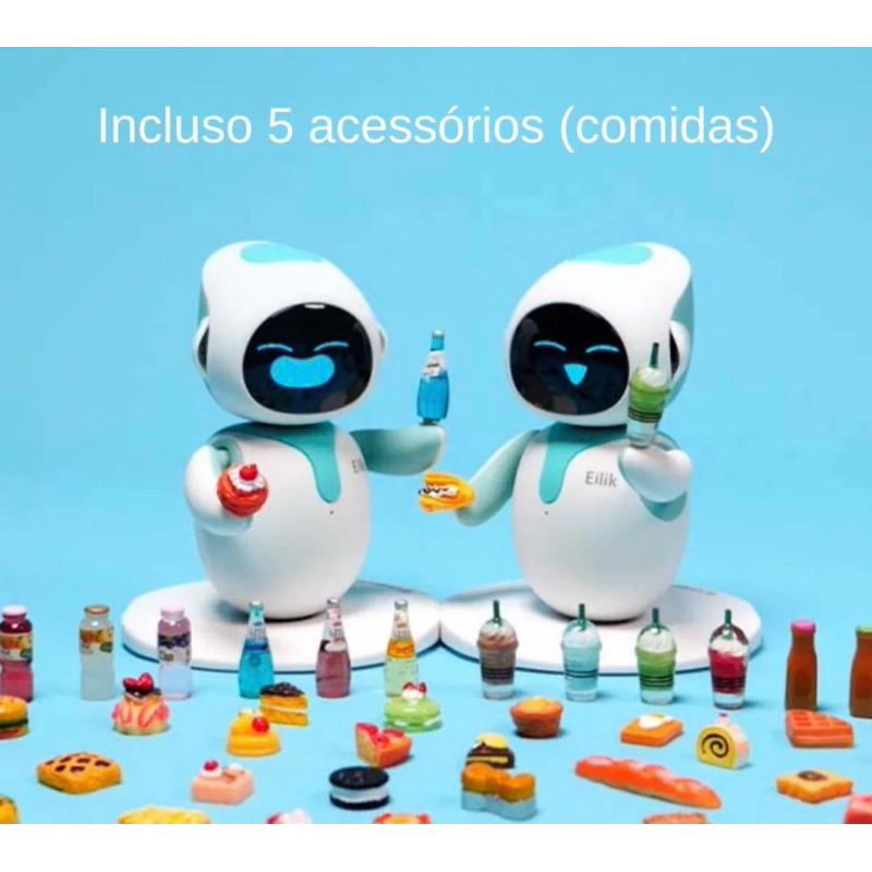 Eilik Robô inteligente | Shopee Brasil