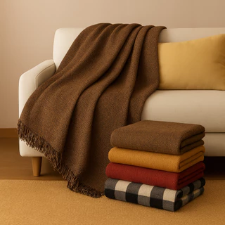 manta para sofa gigante casal luxo 240x120 algodão decoração capa de sofá