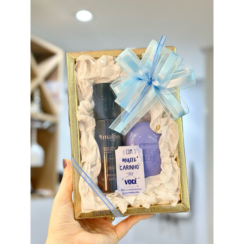 Kits Presente Boticário, Eudora, Natura, Masculino - Aniversário, Dia dos Pais, Natal, Amigo Secreto, Namorado, Homem em Oferta na Shopee