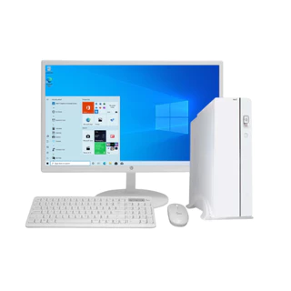 Pc Slim branco completo i5 / 16gb De Ram/ Ssd 1TB /Wifi /Tela 20''/ usb 3.0