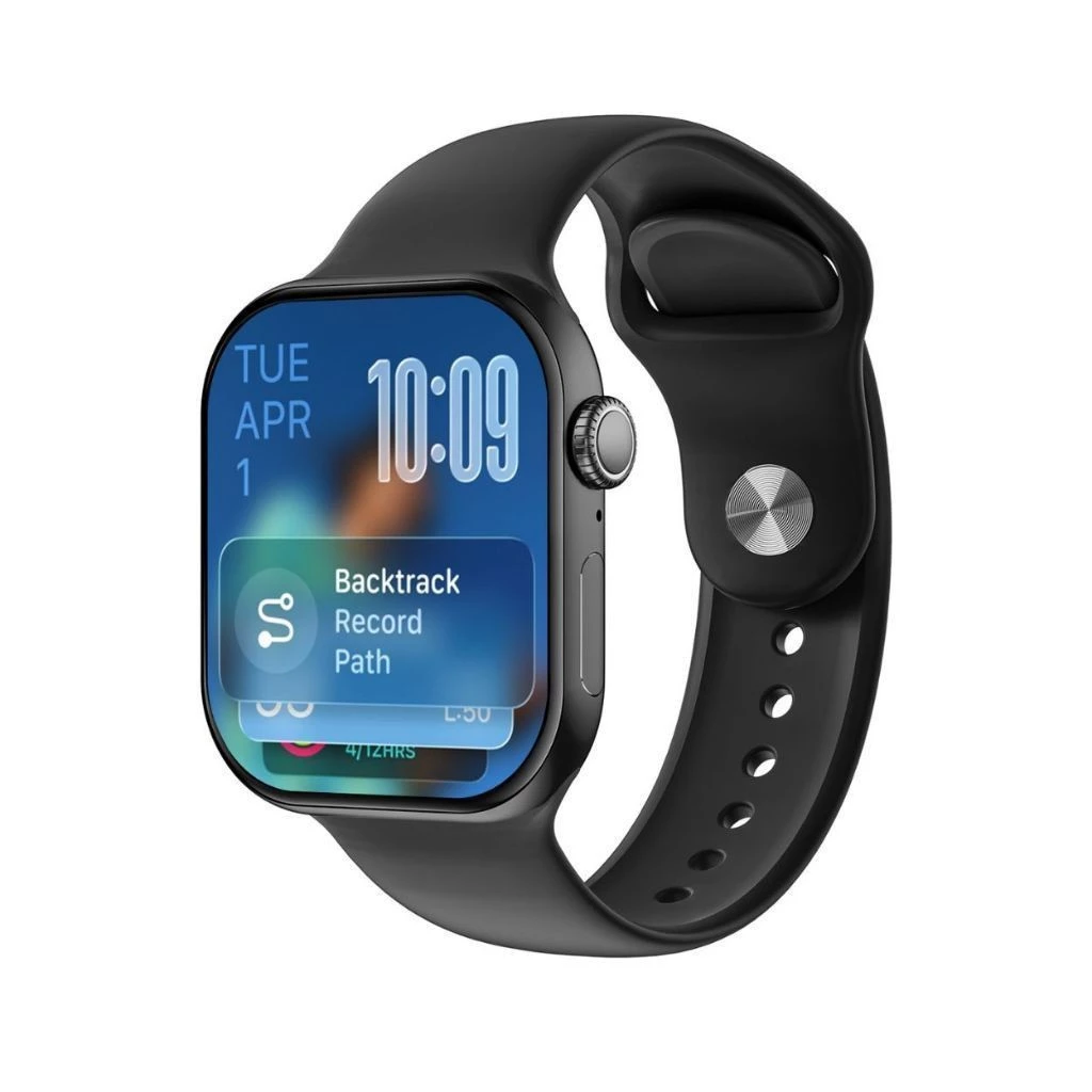 Smartwatch Microwear W11X 46mm Preto – Tela AMOLED 120Hz, 1GB, IP68, Responde WhatsApp, Chamadas e NFC