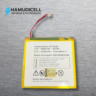 Bat tablet Positivo Q10/BT-T2040 /3,7V-5000MAH-1 8,5WH/ + NF + Entrega Direta