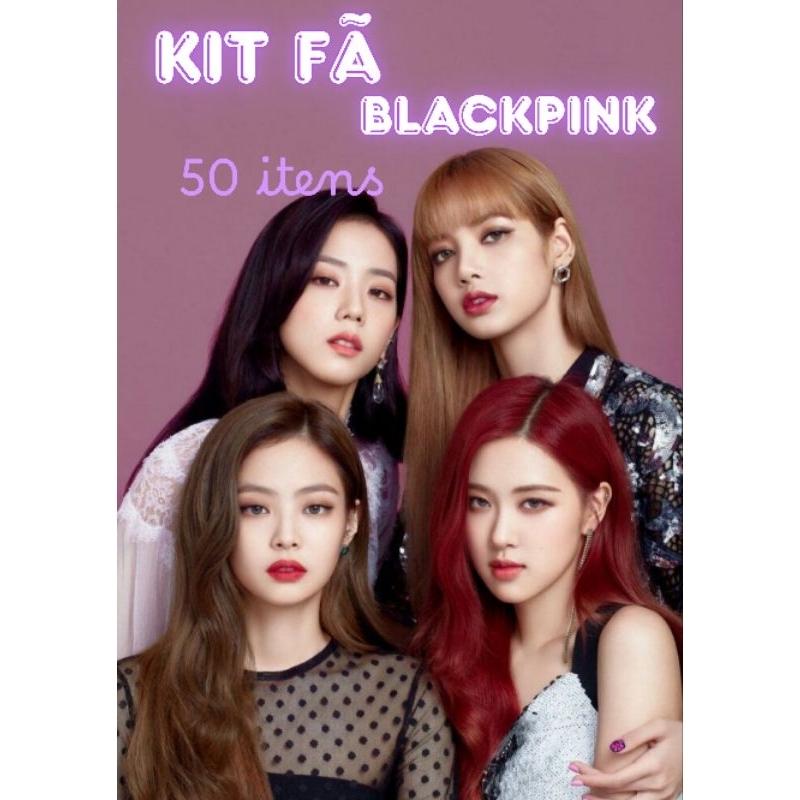 BLACKPINK まとめ売り Kit Fã 50 itens Blackpink(photocards/chaveiro/chaveiro photocard