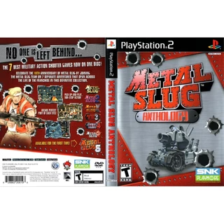 JOGO PS2 > Metal Slug Anthology - CAPA IMPRESSA + CAPA ACRILICA!!! LEIA O ANUNCIO!!!