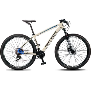 Bicicleta Aro 29 Sutton 24V index Freio Disco Alumínio Suspensão Aero MTB Raptor