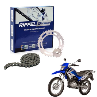 Kit Relação Transmissão Tração Honda Nxr Bros 150 2003 2004 2005 2006 2007 A 2015 Original Riffel em Oferta na Shopee
