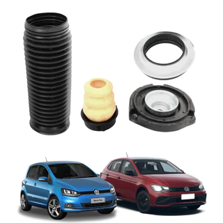 Kit Amortecedor Batente Coxim Dianteiro Completo Lado Direito Esquerdo Fox Polo Crossfox Spacefox em Oferta na Shopee