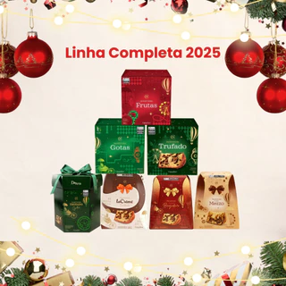 Panetone Cacau Show linha completa natal 2025 escolha seu preferido