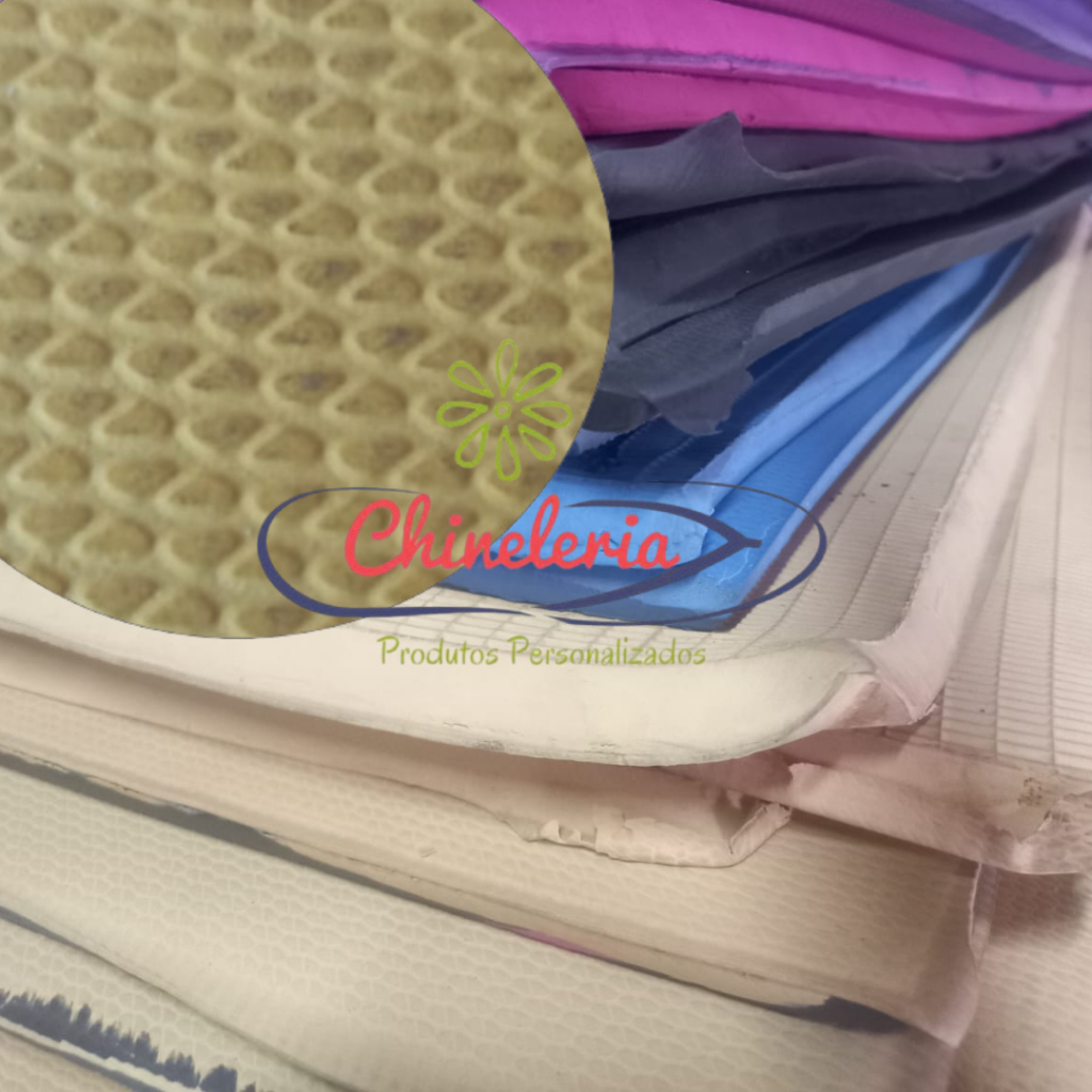 Placa de Borracha Para fabricar Chinelo 70/30 Tamanho 30cm X 24cm ...