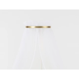 Kit Dossel de parede liso Dourado berço americano em Oferta na Shopee