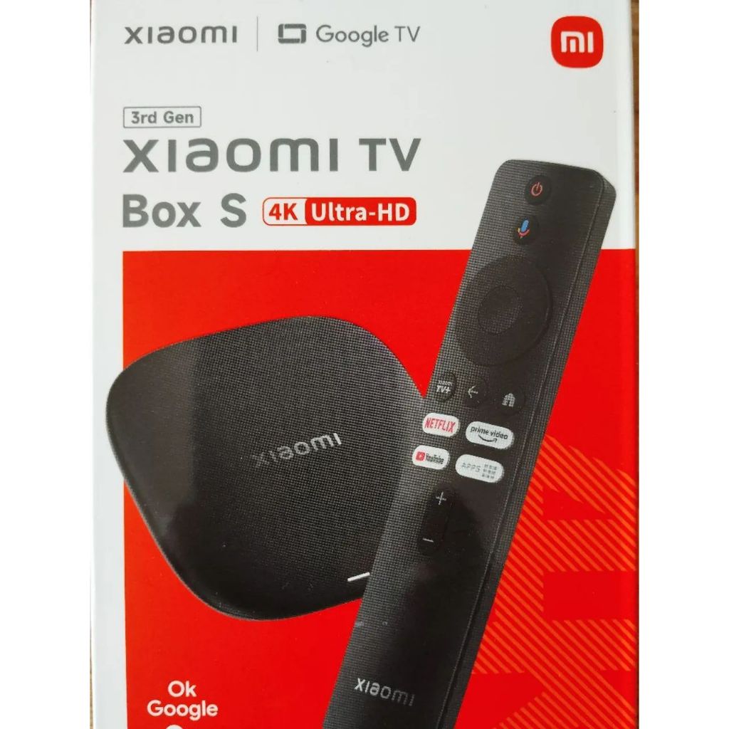 Xiaomi Mi TV Box S 3ª Geração 4K UHD - Preto (MDZ-28-AA) 2-GB, 32
