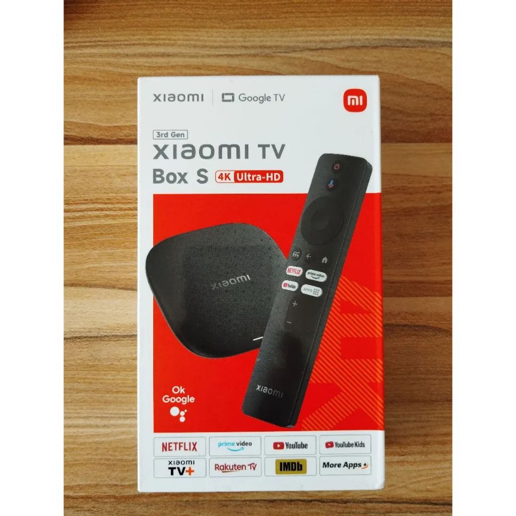Xiaomi Mi TV Box S 3ª Geração 4K UHD - Preto (MDZ-28-AA) 2-GB, 32