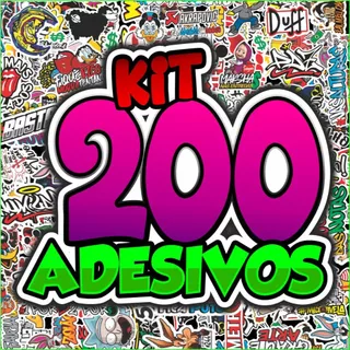 200 Adesivos para Capacete, Moto e Bike – Figurinhas Grau e Frases – Resistente e à Prova d’Água