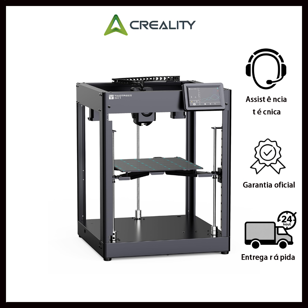 Creality&Twotrees SK1 impressora 3D com velocidade de 700 mm/s