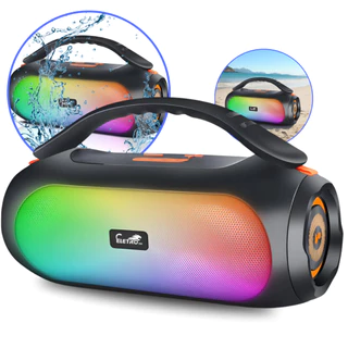 Caixa De Som Bluetooth 200w Graves Bass Bosst Potente Alta Qualidade Subwoofer Potatil Bombox 110V/220V em Oferta na Shopee