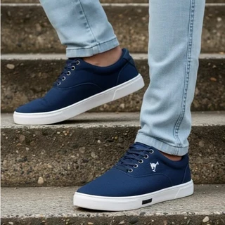 Tenis Masculino Sapatenis Polo Joy Casual Original Cinza Claro Promoção