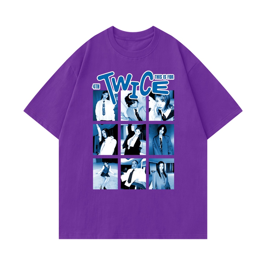 twice Tシャツ Camiseta Premium em Algodão Puro]GXG Camiseta Twice This is For