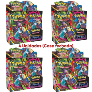 Booster Box Pokémon TCG Megaevolução 02 Fogo Fantasmagórico - Caixa com 4