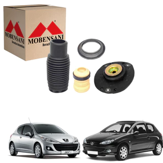 Kit Batente Coxim  Amortecedor Dianteiro Lado Esquerdo 206 207 1998 A 2014 em Oferta na Shopee