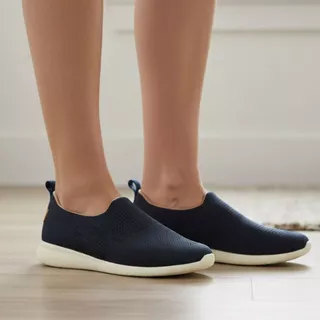 Tênis Feminino Básico Elegante Slip on Elastano Original Usaflex