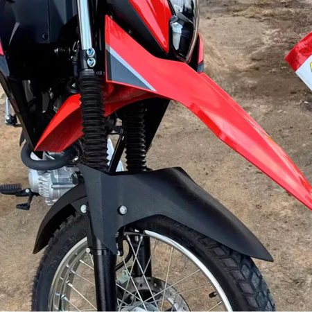 Paralama Xre 190 Bros 160 e 150 Com Freio A Disco Suporte de Instalação Incluso