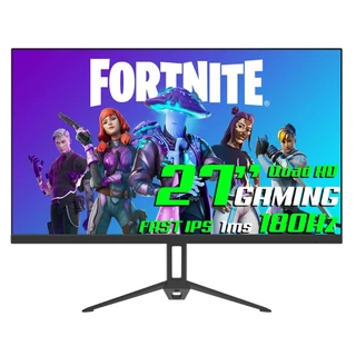 Monitor Gamer SuperFrame Precision 27" QHD, Fast IPS, 180Hz, 1ms, 128% sRGB, FreeSync, HDMI/DP, Preto