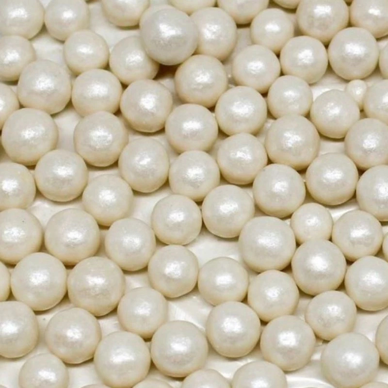Pérolas comestíveis confeito de Cereal 50grs