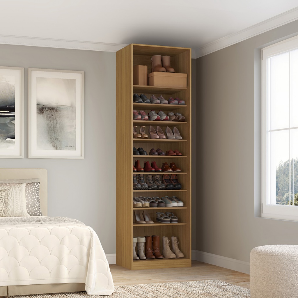 アリスゥ Sapateira Organizadora Multiuso 2 Portas 70cm Altezza Trend