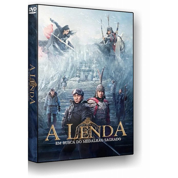 A Lenda: Em Busca do Medalhão Sagrado (2025) DVD | Shopee Brasil