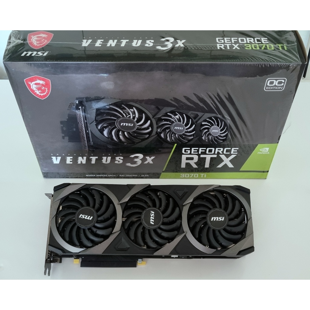 Placa de Vídeo MSI RTX 3070 TI 8GB OC Edition | Shopee Brasil