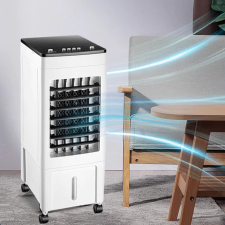 Climatizador de Ar Portátil Evaporativo 3 em 1 Ventilador e Resfriador 3 Velocidades 9L