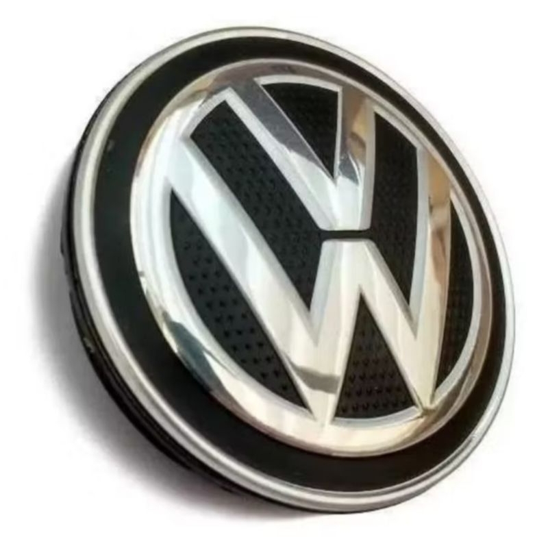 UNIDADE Calota CENTRAL VW Calotinha 56mm Jetta Gol G5 G6 Fox Polo Preta ...