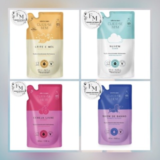 🍒🛁 REFIL Cuide-Se Bem O Boticário 350ml | Escolha a Fragrância 🛁🍯 em Oferta na Shopee
