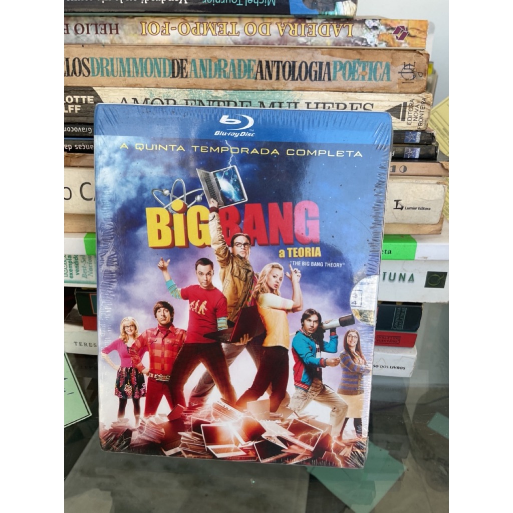 BLU RAY LACRADO Big Bang a Teoria - Temporada 5 | Shopee Brasil