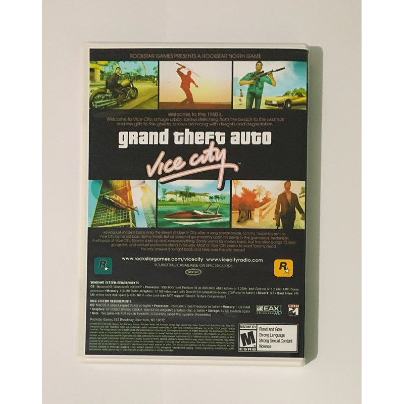 GTA VICE CITY PC (mídia física) | Shopee Brasil