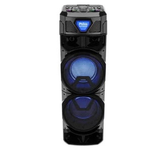 Caixa De Som Amplificada Philco Pcx21000 Bivolt Preta em Oferta na Shopee