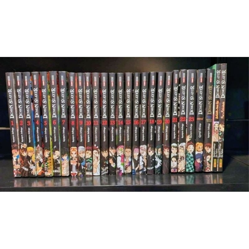 Demon Slayer - Coleção completa + 4 extras | Shopee Brasil