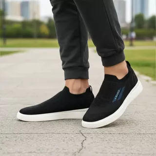 Tênis Journey Knit Aramis Masculino Slip-On Casual Confortável Original